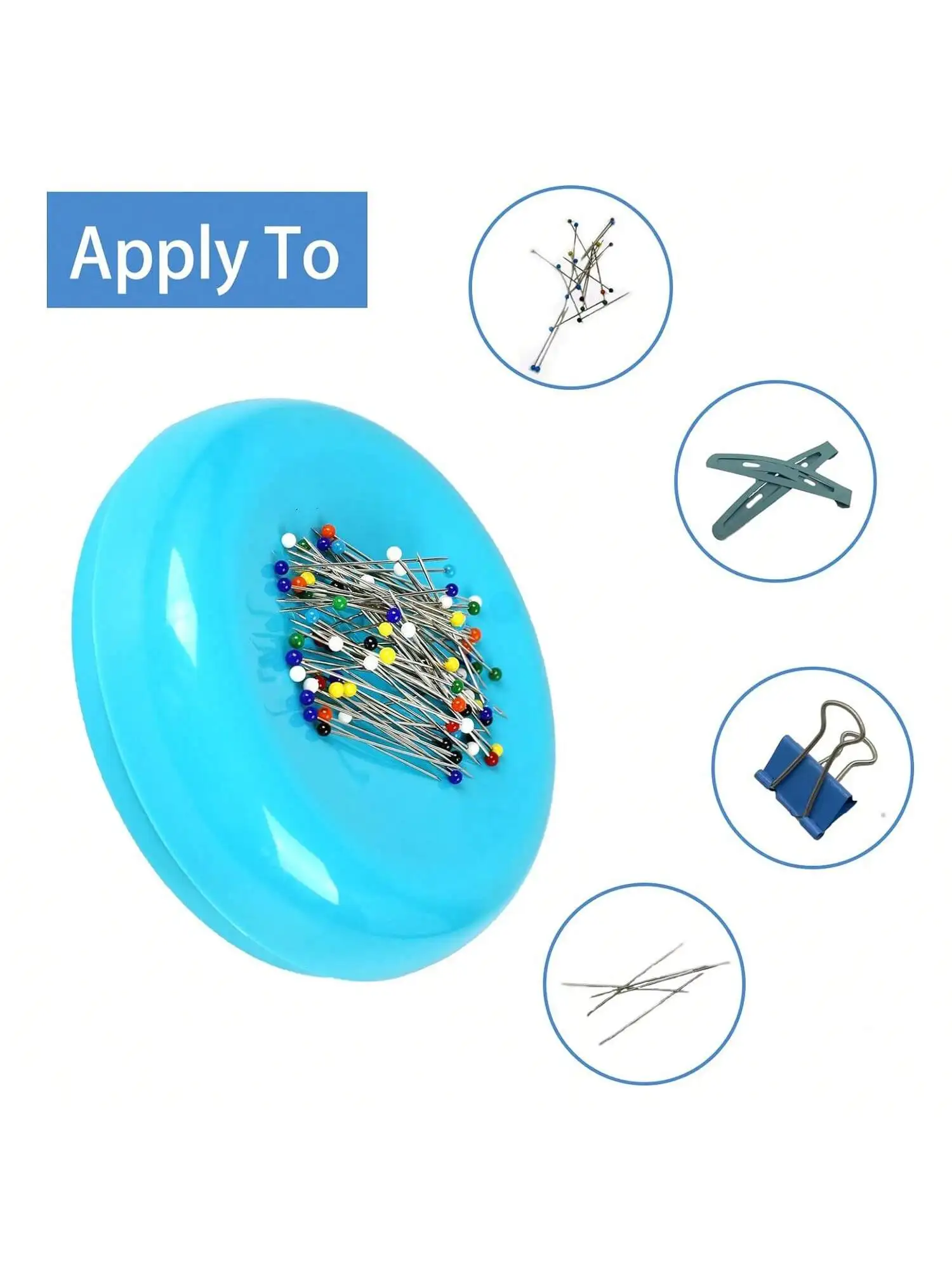1PCS Magnetic Pin Cushion, Rou - огляд і ціна Sewing Gauge Ruler